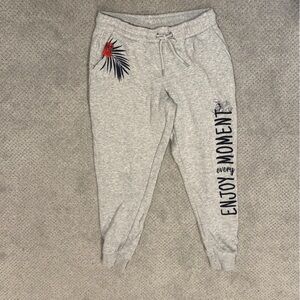 Disney Stitch “Enjoy every Moment” sweatpants, size Adult Small